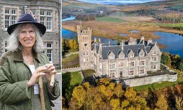 Transgender 'lady of the manor' sells her castle to U.S. couple