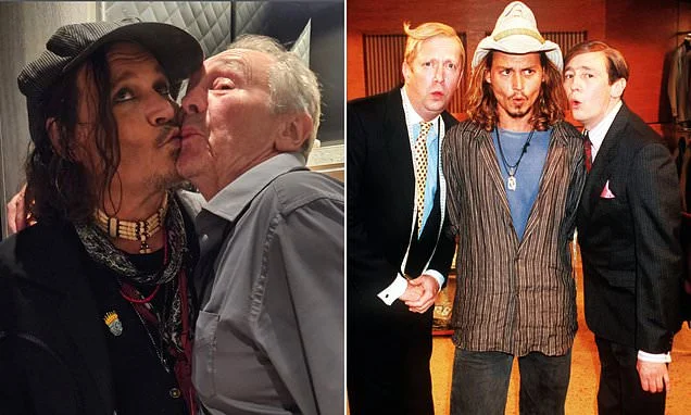Johnny Depp and Paul Whitehouse are branded 'iconic' as they reunite for infamous 'suit you' skit from The Fast Show 26 years on