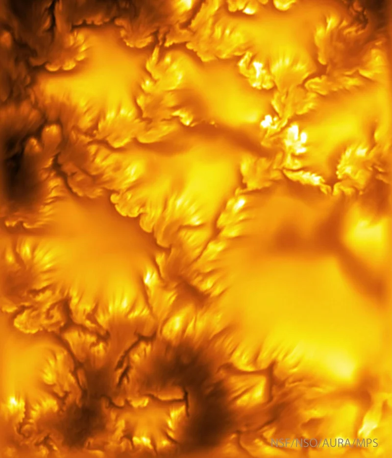 APOD: 2026 August 6 – New Sharpest Image of the Sun Uncovers Instability