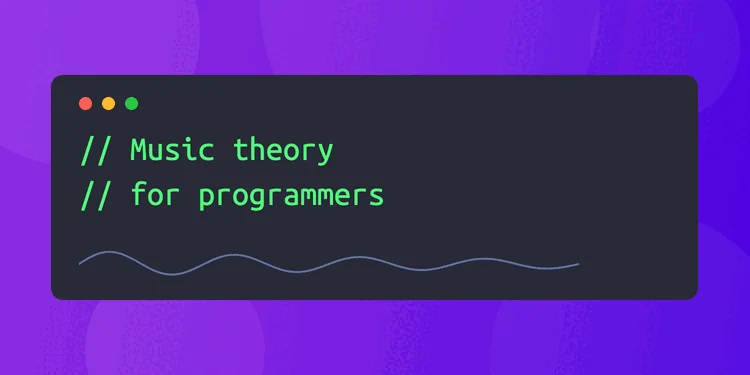Music theory for programmers