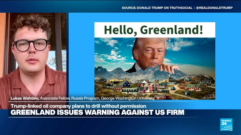 Greenland issues warning against US oil drilling on its territory