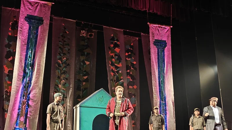 Veteran Bengali playwright Chandan Sen’s play holds up a mirror to autocracy and shrinking freedom