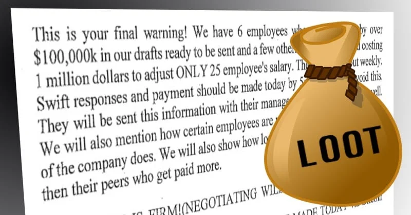 Prison for data analyst who tried to extort $2.5 million from his employer