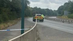 Multiple deaths after crash between police vehicle and car