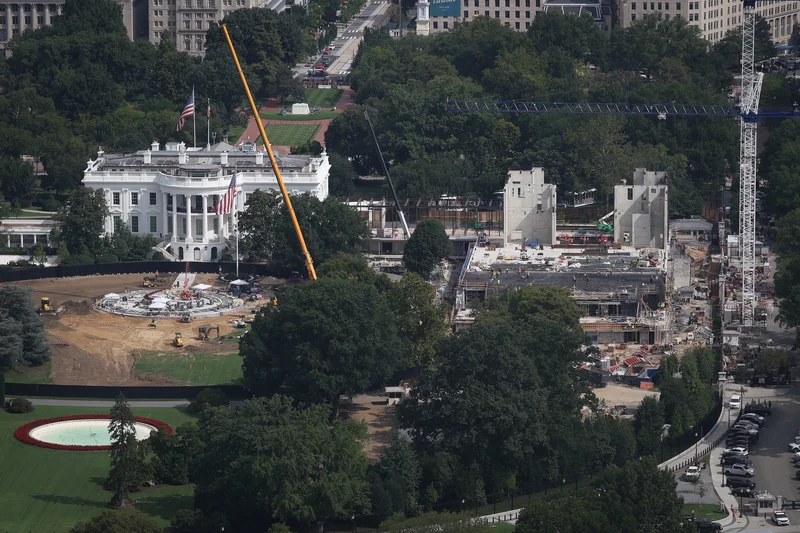 Supreme Court allows Trump to continue White House ballroom construction for now