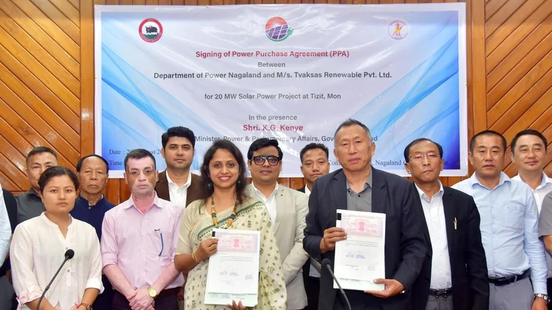 Nagaland inks deal for first private-sector solar plant