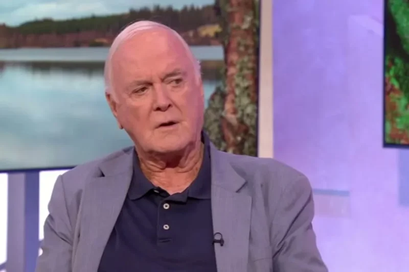 Awkward moment John Cleese asks The One Show hosts who they are
