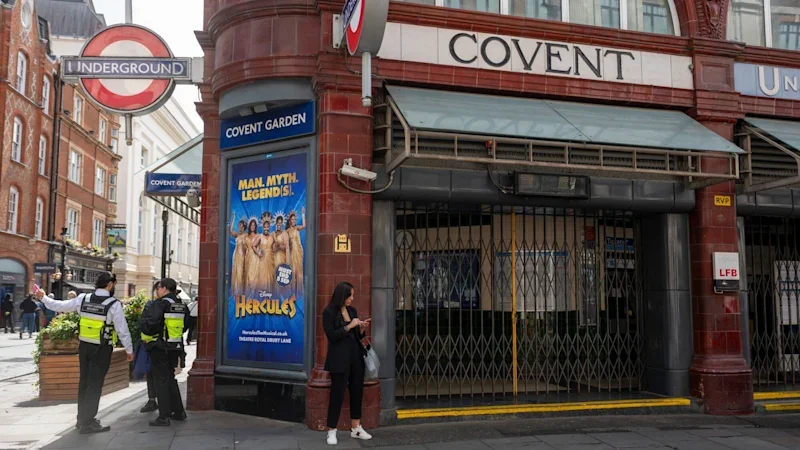 Multiple people stabbed in London’s Covent Garden