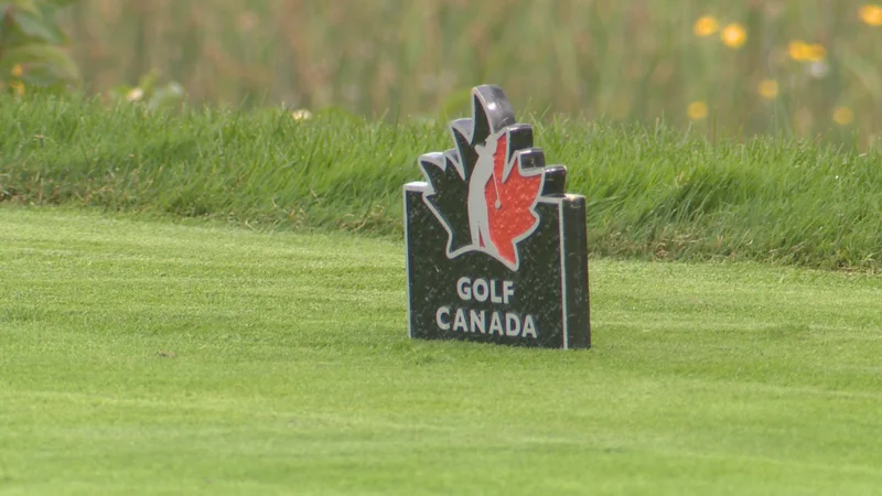 National Junior Boys Championship of golf swings into Regina