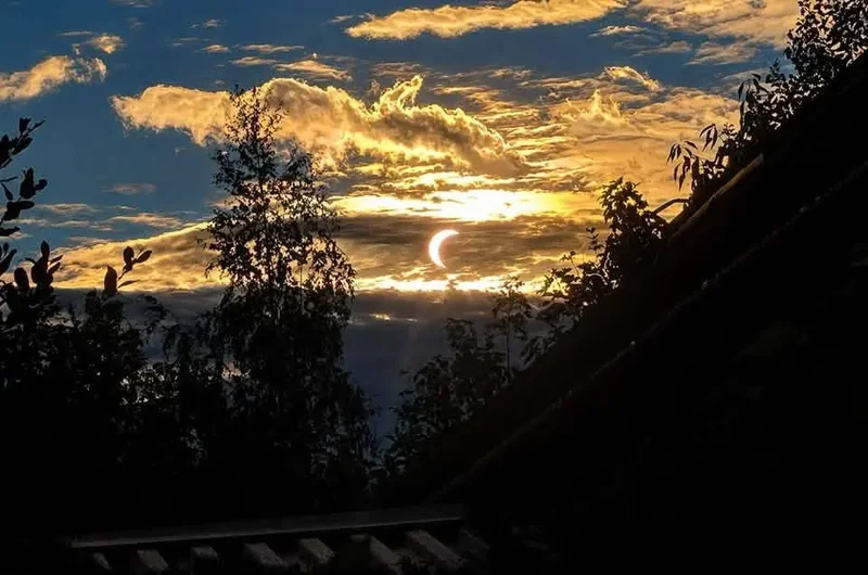 IN PICTURES: Your photos of the partial eclipse in Sweden