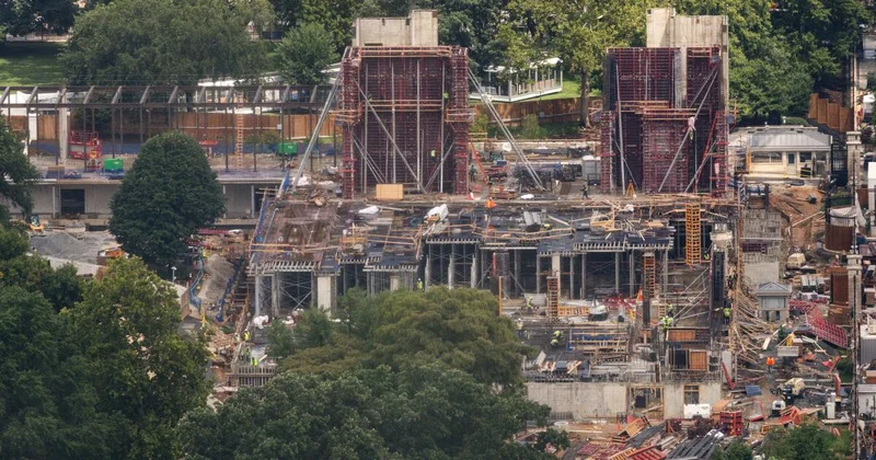 Supreme Court is urged to block Trump's huge new ballroom so Congress can decide