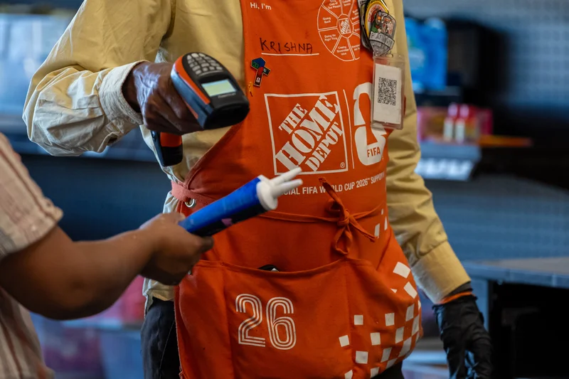 We upgraded Home Depot and raised our price target. It made the best of a terrible hand