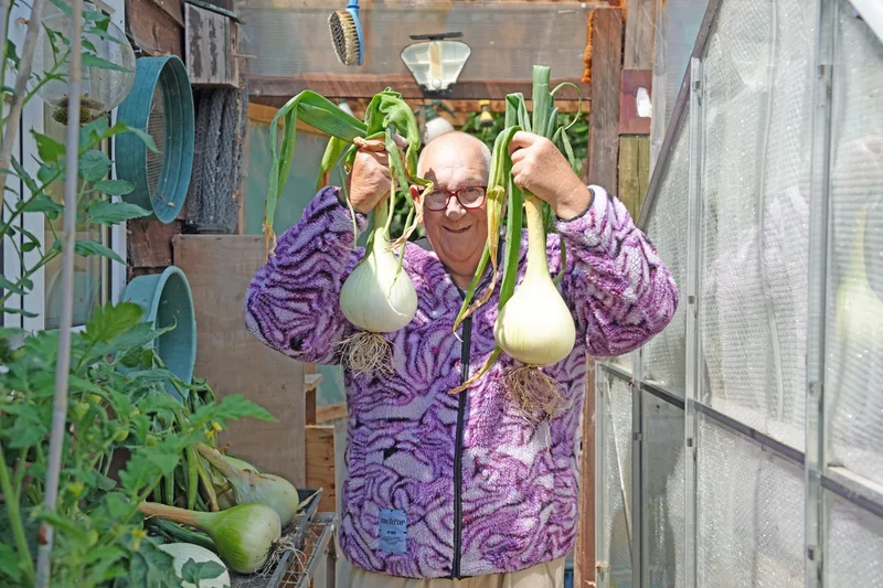 Viral gardening granddad Gerald Stratford reveals the easy vegetables even kids can grow