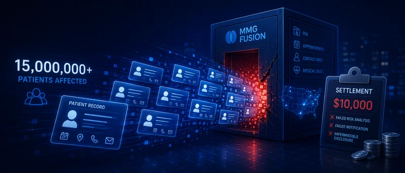 The $10,000 Fine Behind a 15-Million-Record Breach: MMG Fusion and HIPAA's Weakest Link