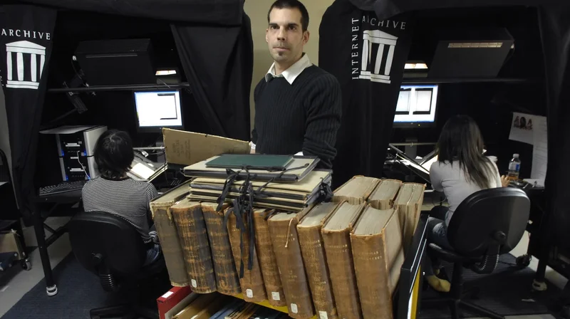 AI companies keep destroying old books. Heres why.