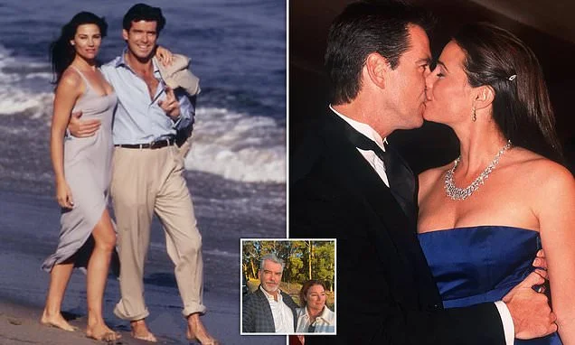 Pierce Brosnan's wife shares romantic pictures from their 25 year marriage on their anniversary as they celebrate their incredible love story