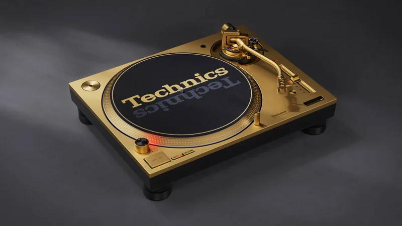 Technics' classic SL-1200 turntable is getting a 55th anniversary edition — and the big upgrade is 'lots of gold'