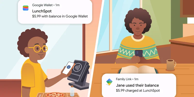 Google Wallet adds supervised balances for kids and teens, no bank account required