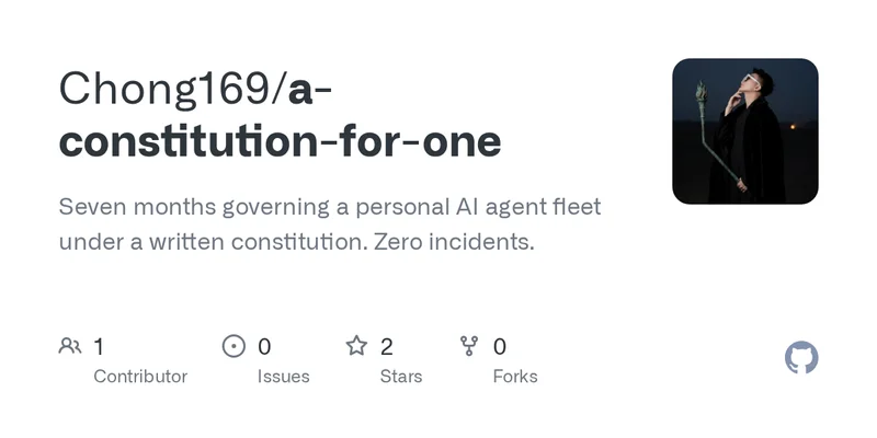 My AI agents kept trying to cross red lines, so I wrote them a constitution