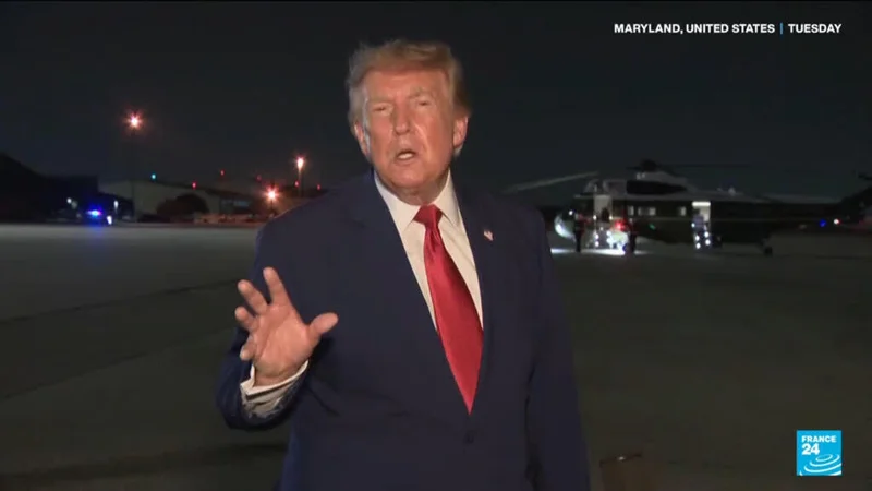 Donald Trump says he faced ‘greater risk’ on swapped plane