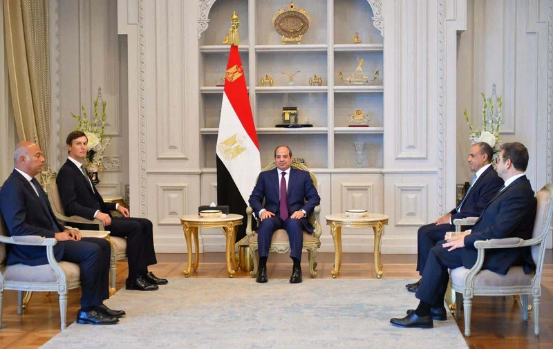 Trump's envoys meet with Egyptian, Qatari and Turkish mediators in Cairo as Israel strikes Gaza