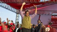 Zambia's president wins second term with 60% of the vote