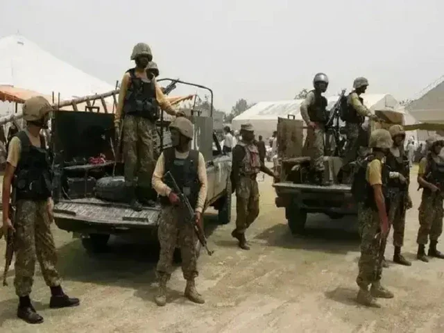 Ten terrorists killed in K-P