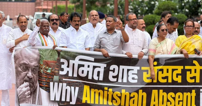 Parliament adjourned till 2 pm as Opposition demands Amit Shah’s statement on protest crackdown