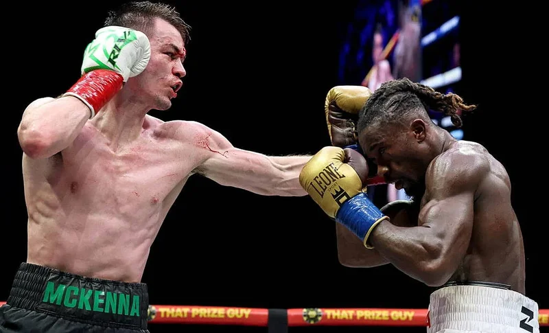 Ireland's Aaron McKenna wins world middleweight title at the 3Arena