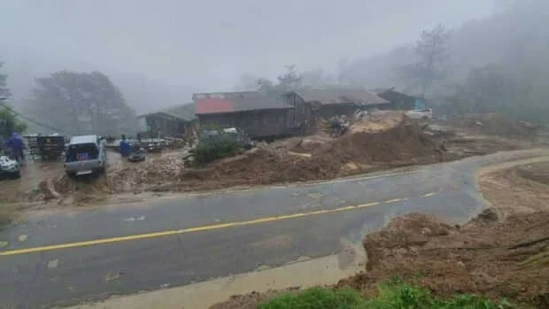 Landslide destroys Benguet house; pupil's learning materials lost