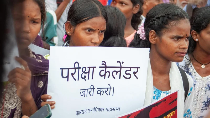 Years of delayed exams, bribery allegations provoke Jharkhand protests