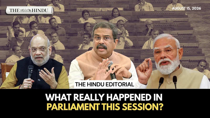 How student protests changed the course of parliament’s monsoon session | The Hindu Editorial