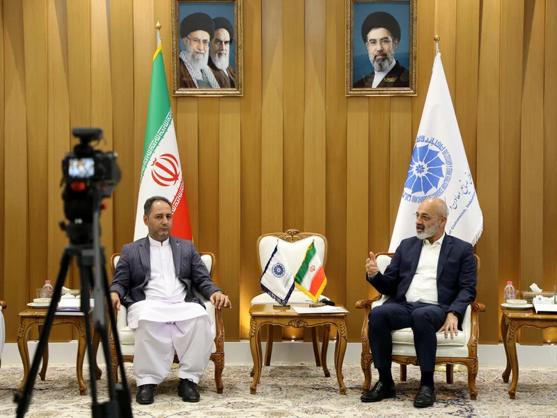 Iranian, Afghan chambers of commerce discuss establishment of joint mining committee