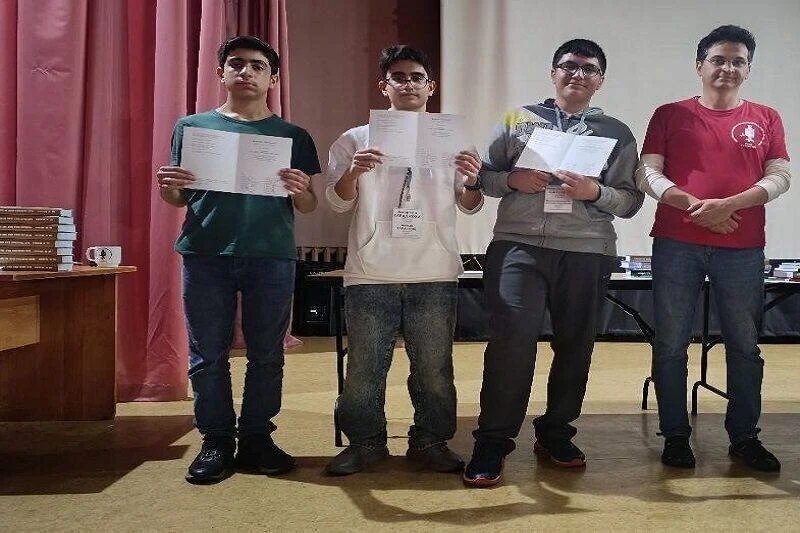 Iran receives honorary diploma at Intl. Mathematical Tournament of Towns