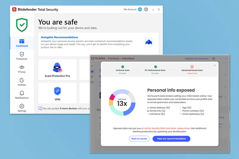 Bitdefender vs McAfee: How to pick the right antivirus for you in 2026