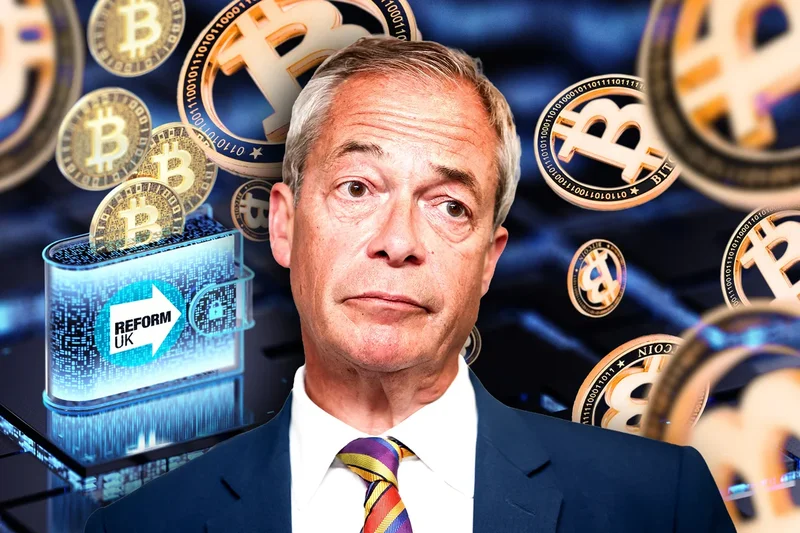 Revealed: Reform rakes in £20m in donations from crypto investors