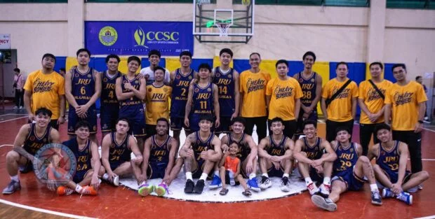 JRU sweeps Cebu City Invitationals eliminations, faces UC in championship