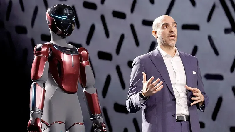 Humanoid robot skin senses people before contact