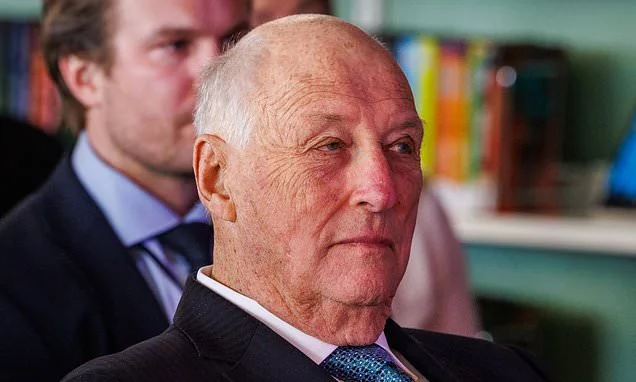 Norway's King Harald is rushed to hospital 'with shortness of breath': Monarch, 89, 'put on sick leave', palace says