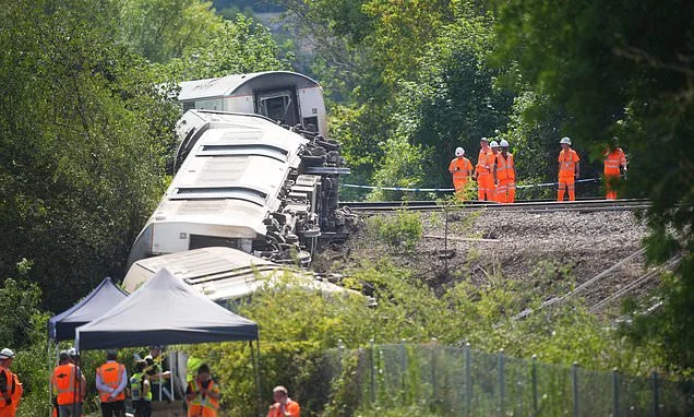 Commuters face chaos as trains are axed over fears record breaking heatwave could damage rail tracks