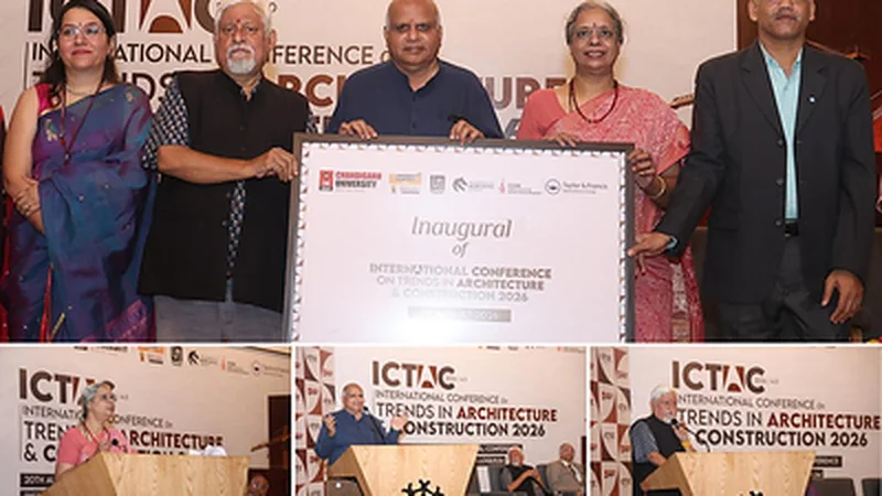 Chandigarh University Hosts Global Architectural Voices to Deliberate on Technology, Heritage and Future of Architecture