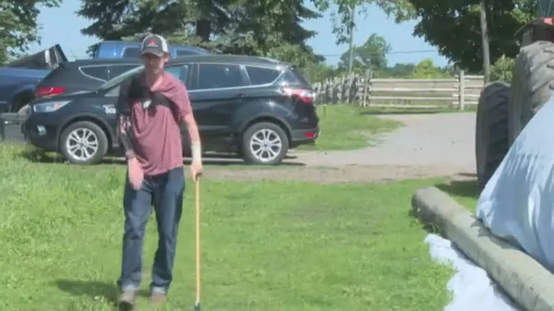 Roslin, Ont. farmer faces insurance dispute after life-changing accident