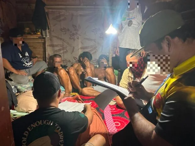 3 construction workers nabbed inside Talisay City drug den