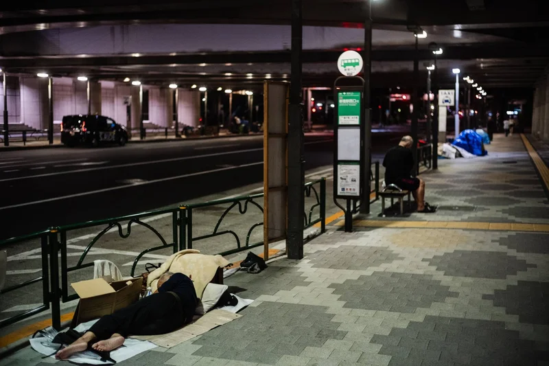For Japan’s aging homeless people, brutal summers are dangerously inescapable