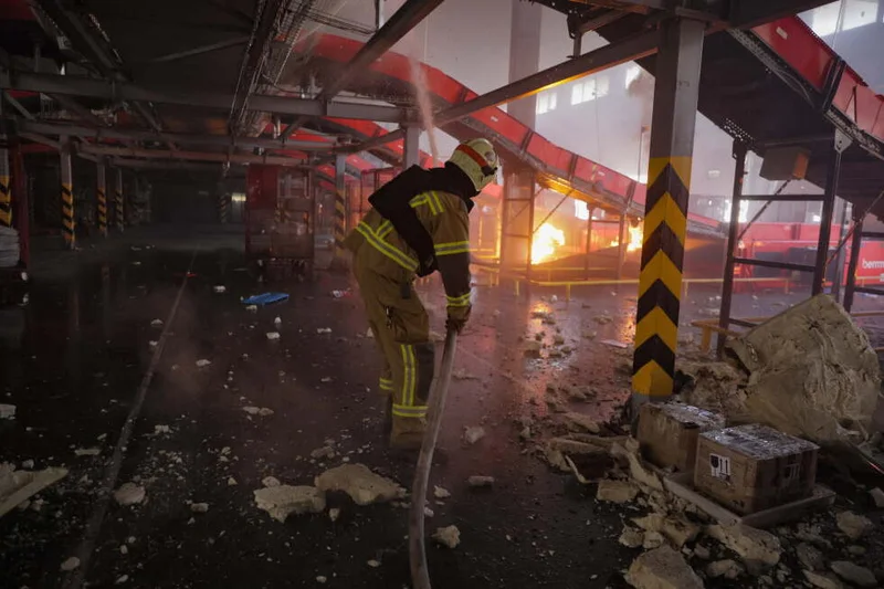 Ukrainian drones kill 5 in Russia and set fire to Wildberries warehouse