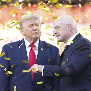 Donald Trump backs Fifa president Infantino amid workplace affair allegations