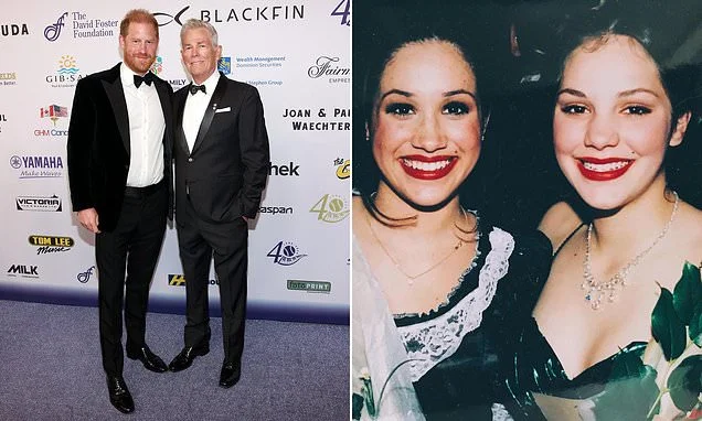 Prince Harry's other 'father': Duke's bond with music mogul David Foster, 76, who set up Sussexes' Canadian hideaway after Megxit - while his wife Katharine McPhee, 42, starred in school musicals with Meghan
