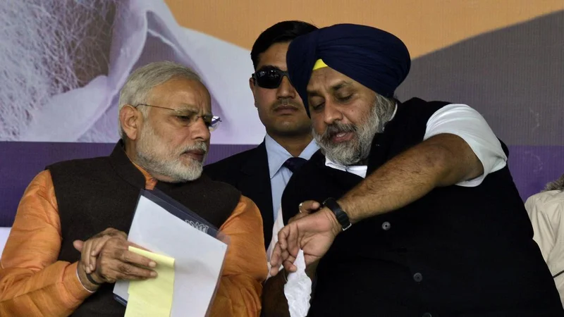 Akali Dal chief Sukhbir Badal meets PM Modi, raising speculation on SAD-BJP alliance