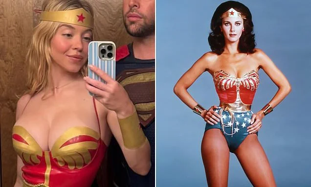 Sydney Sweeney puts on steamy display channeling Lynda Carter as  Wonder Woman