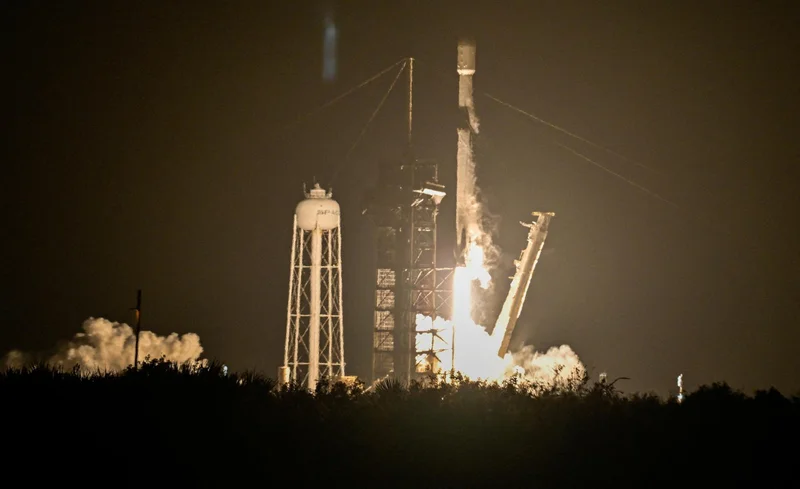 Defunct SpaceX rocket crashes into moon, kicks up dust